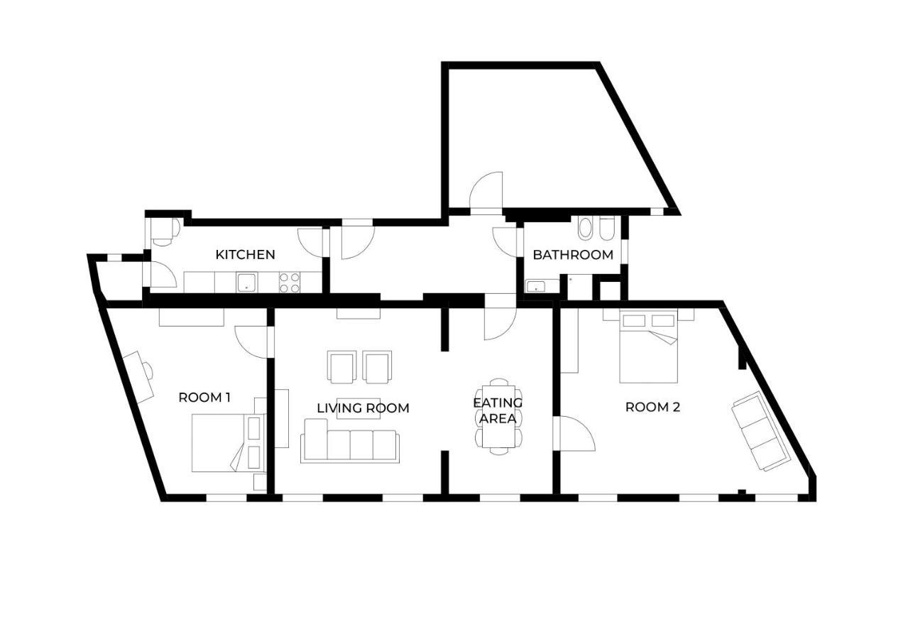 Luxurious, 2 Min To Casino And Roemertherme Apartment Baden Bagian luar foto